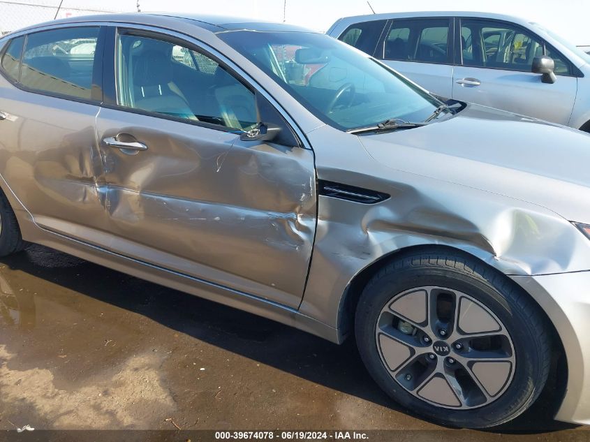 2011 Kia Optima Hybrid Ex VIN: KNAGM4AD2B5000385 Lot: 39674078