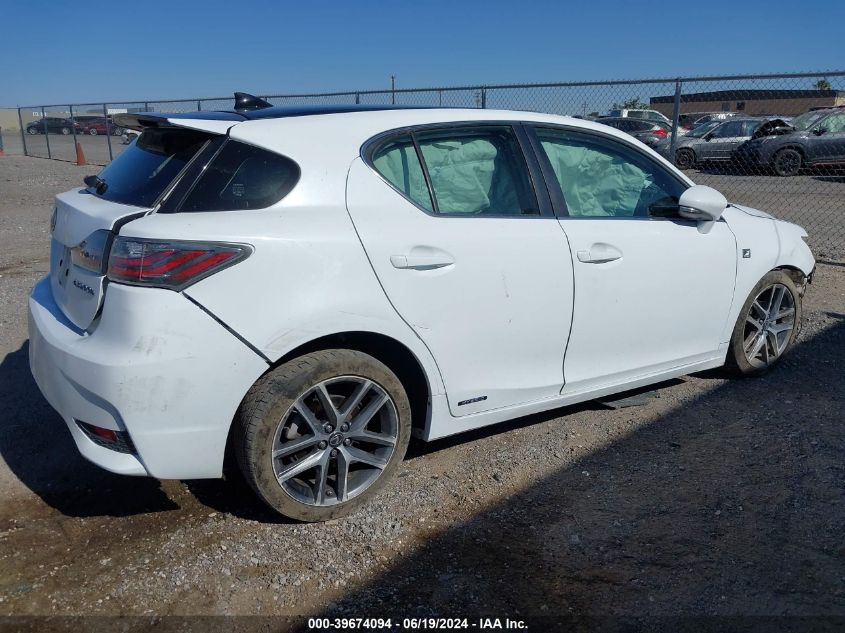 2014 Lexus Ct 200H 200 VIN: JTHKD5BH7E2205256 Lot: 39674094