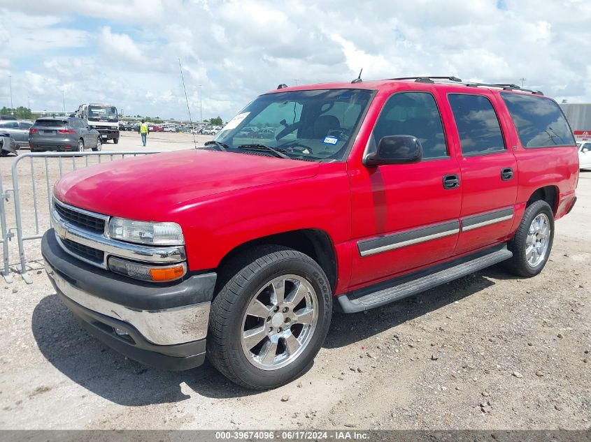 2005 Chevrolet Suburban 1500 Lt VIN: 1GNEC16Z35R208246 Lot: 39674096