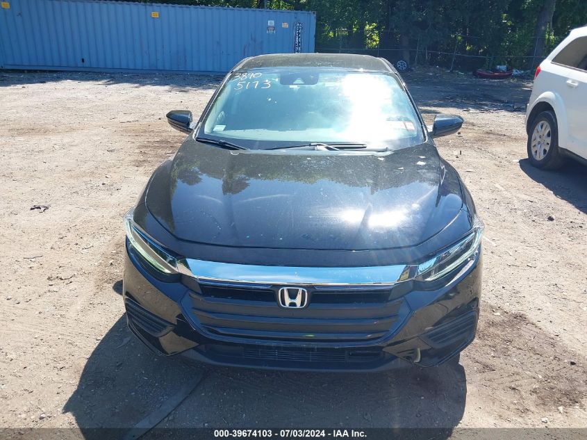 2019 Honda Insight Lx VIN: 19XZE4F11KE006397 Lot: 39674103