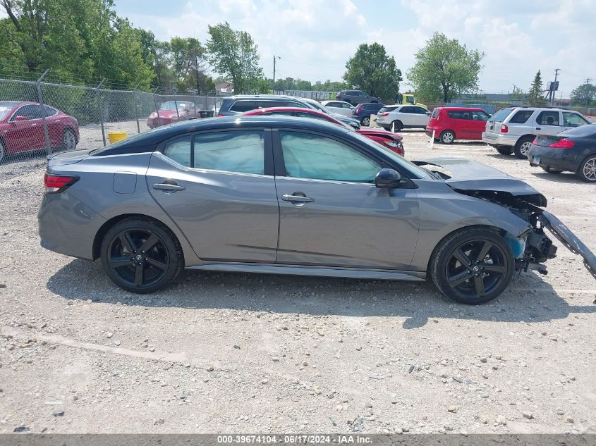 2023 Nissan Sentra Sr VIN: 3N1AB8DV6PY255418 Lot: 39674104