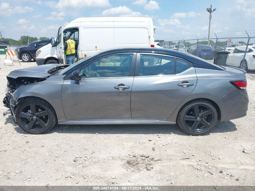 2023 Nissan Sentra Sr VIN: 3N1AB8DV6PY255418 Lot: 39674104