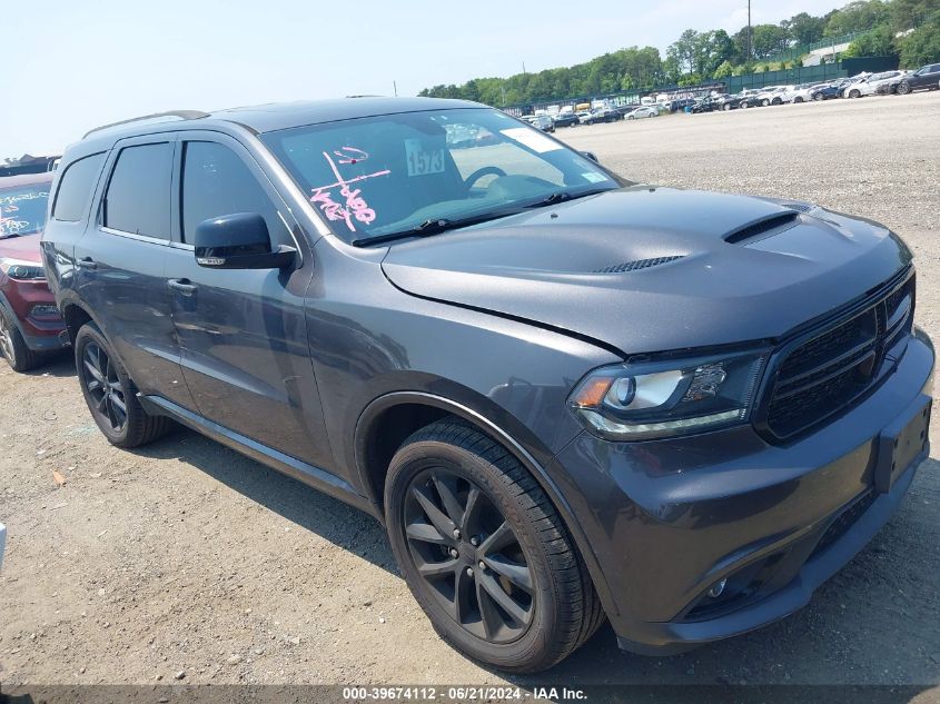 2018 Dodge Durango Gt Awd VIN: 1C4RDJDG0JC226757 Lot: 39674112