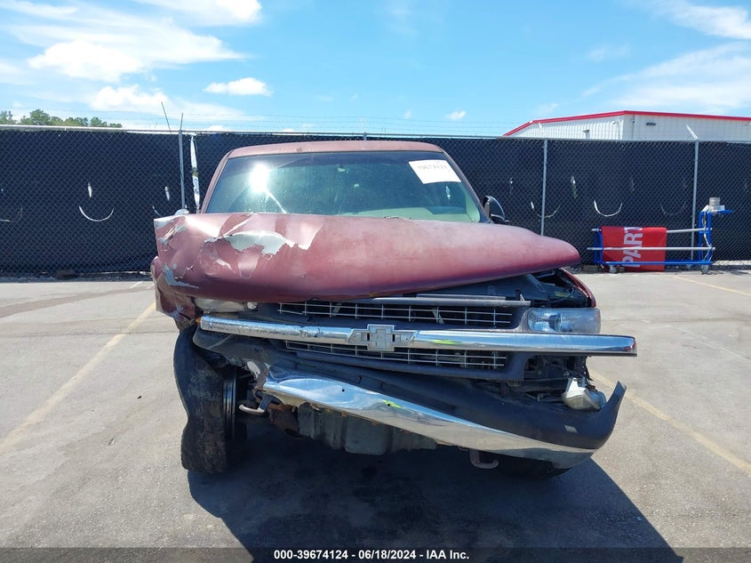 2000 Chevrolet Silverado 1500 Ls VIN: 1GCEK19T4YE221151 Lot: 39674124