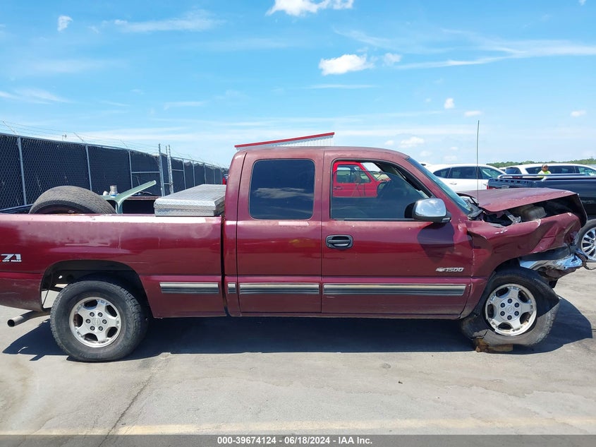 2000 Chevrolet Silverado 1500 Ls VIN: 1GCEK19T4YE221151 Lot: 39674124