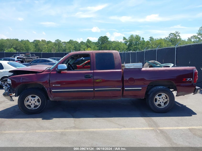 2000 Chevrolet Silverado 1500 Ls VIN: 1GCEK19T4YE221151 Lot: 39674124