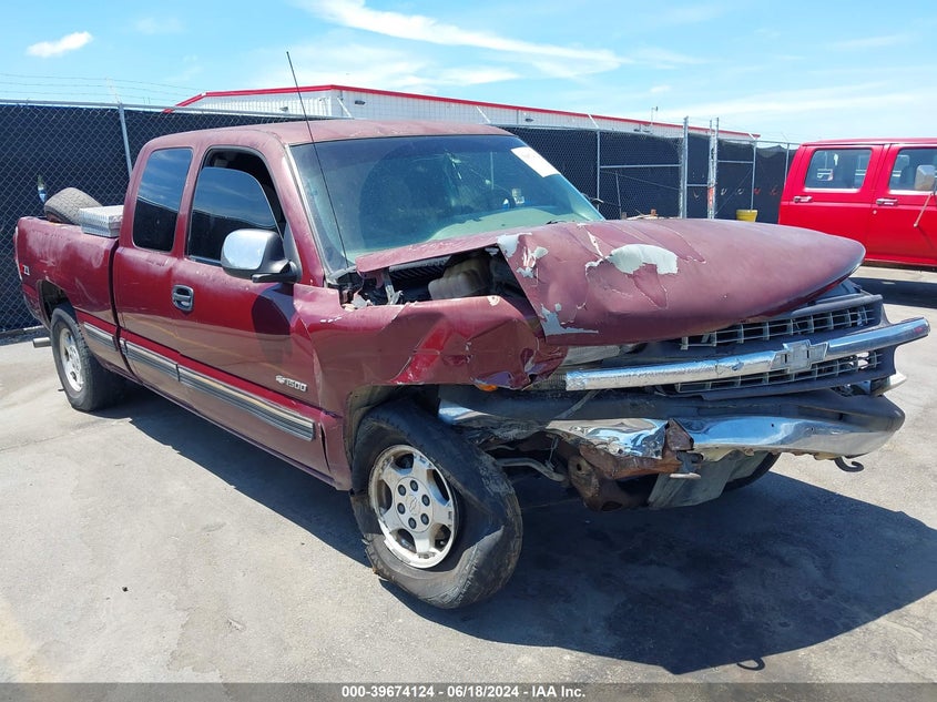 2000 Chevrolet Silverado 1500 Ls VIN: 1GCEK19T4YE221151 Lot: 39674124