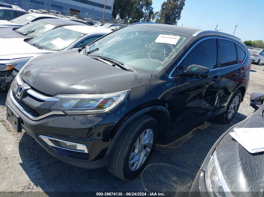 2016 Honda Cr-V Ex-L VIN: 2HKRM3H76GH520392 Lot: 39674130