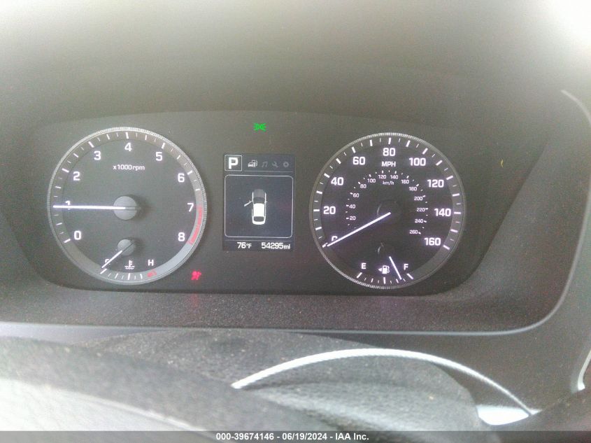 2016 Hyundai Sonata Se VIN: 5NPE24AF7GH287697 Lot: 39674146