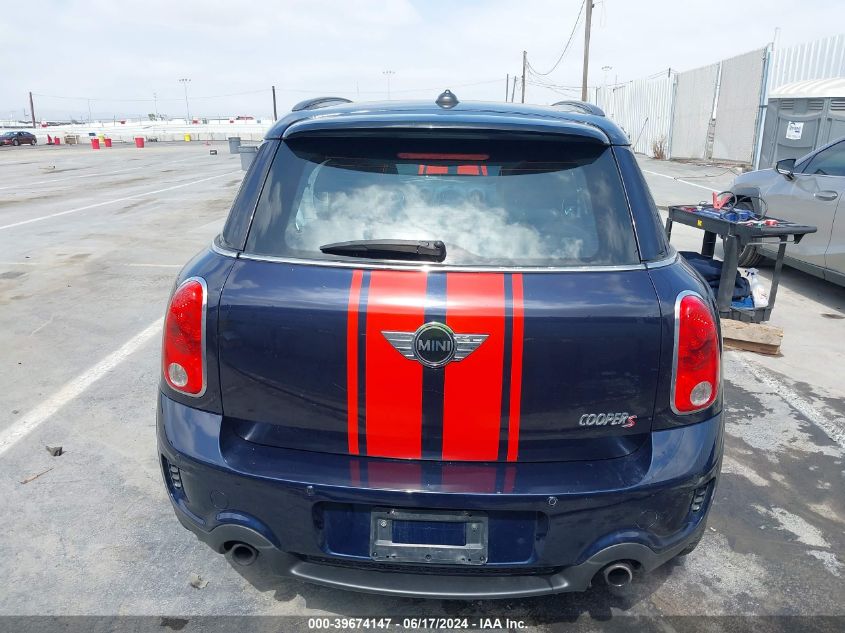 2012 Mini Cooper S Countryman VIN: WMWZC5C54CWL56758 Lot: 39674147