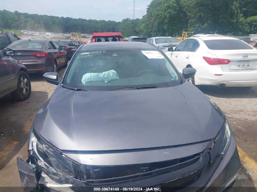 2019 Honda Civic Lx VIN: 19XFC2F68KE028776 Lot: 39674148
