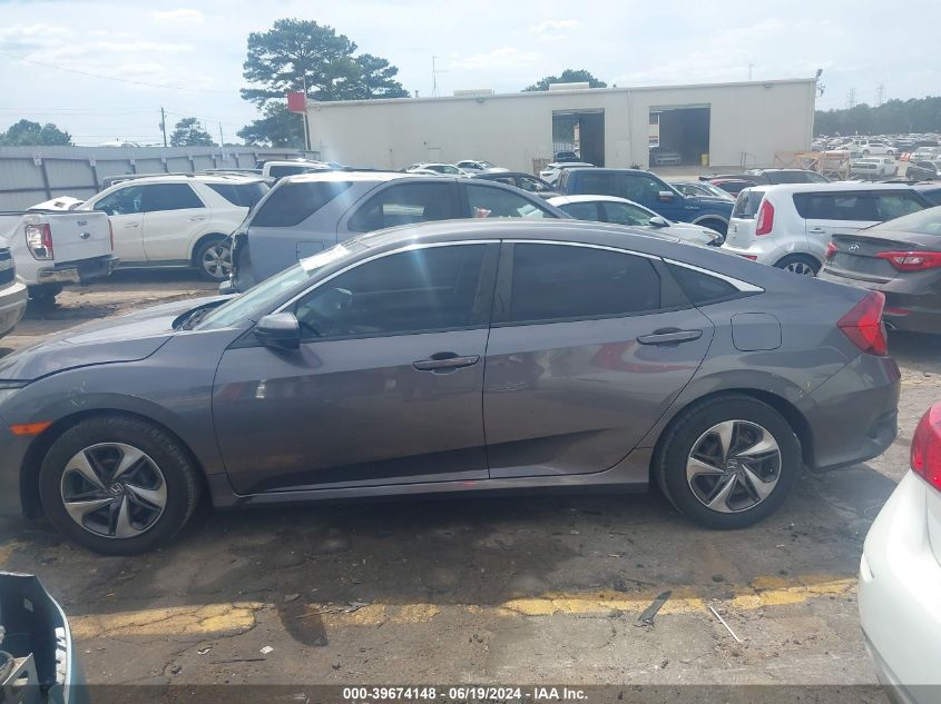 2019 Honda Civic Lx VIN: 19XFC2F68KE028776 Lot: 39674148