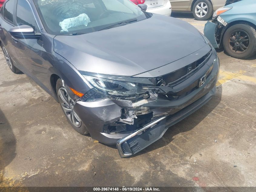 2019 Honda Civic Lx VIN: 19XFC2F68KE028776 Lot: 39674148