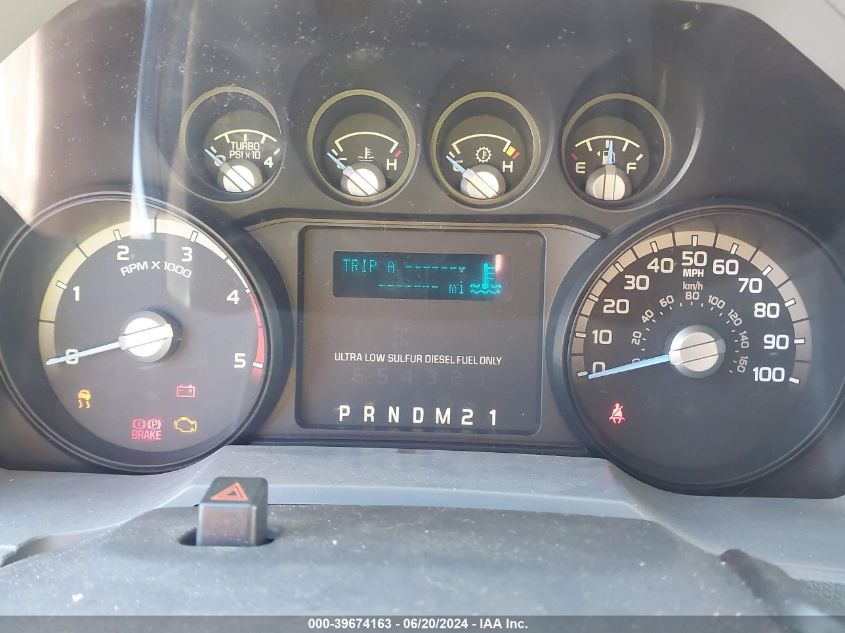 2011 Ford F-350 Xlt VIN: 1FT8W3BT5BEA99544 Lot: 39674163