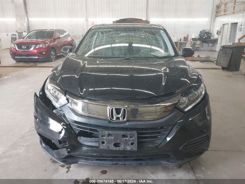 2019 Honda Hr-V Lx VIN: 3CZRU6H37KG712480 Lot: 39674165