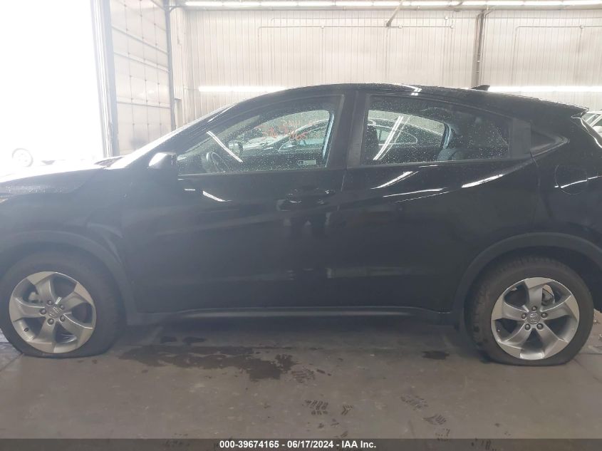2019 Honda Hr-V Lx VIN: 3CZRU6H37KG712480 Lot: 39674165