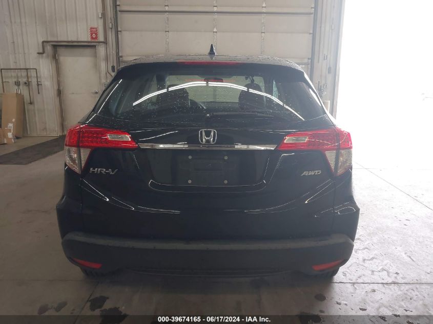 2019 Honda Hr-V Lx VIN: 3CZRU6H37KG712480 Lot: 39674165