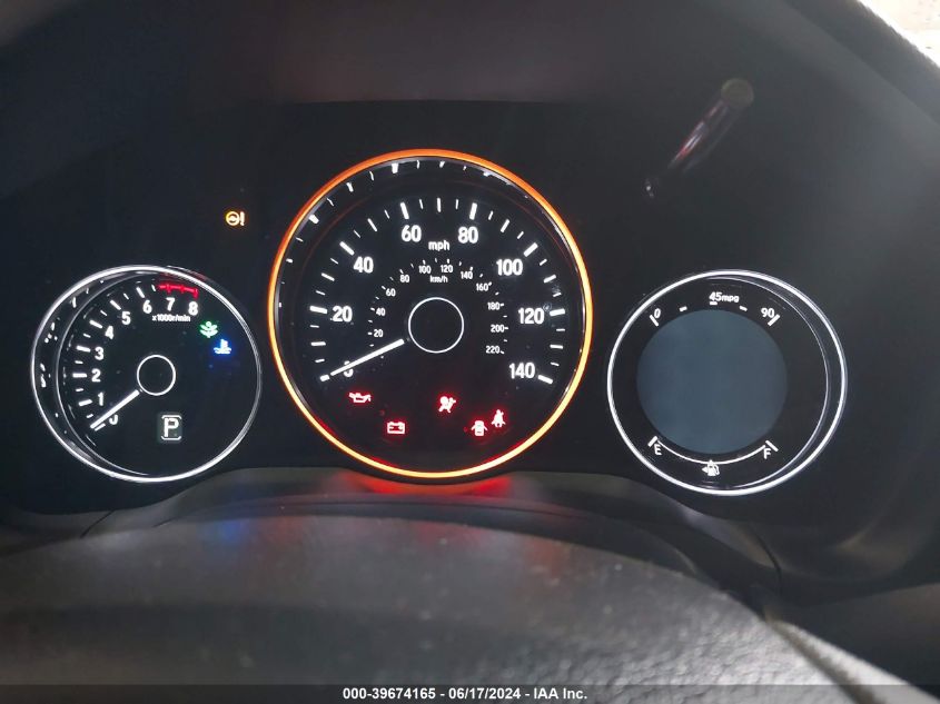 2019 Honda Hr-V Lx VIN: 3CZRU6H37KG712480 Lot: 39674165