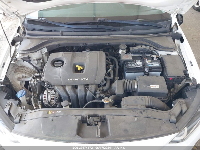 VIN 5NPD84LF9HH038956 2017 HYUNDAI ELANTRA SE