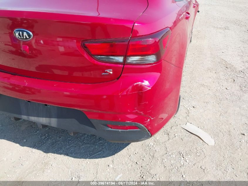 2018 Kia Rio S VIN: 3KPA24AB0JE049939 Lot: 39674194