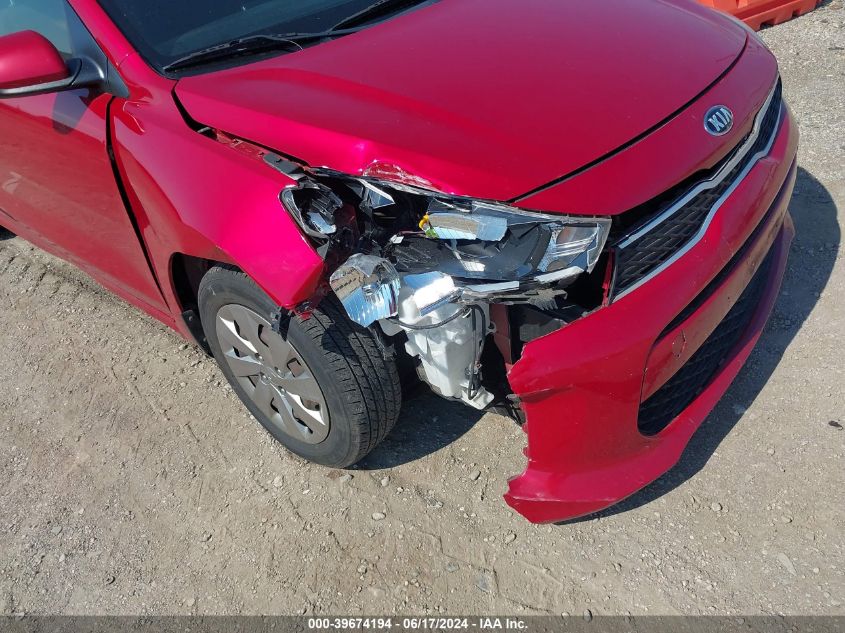 2018 Kia Rio S VIN: 3KPA24AB0JE049939 Lot: 39674194