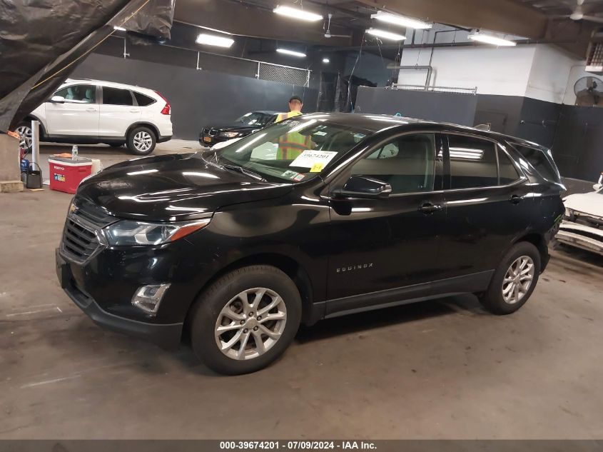 2018 Chevrolet Equinox Lt VIN: 3GNAXSEV8JL406815 Lot: 39674201