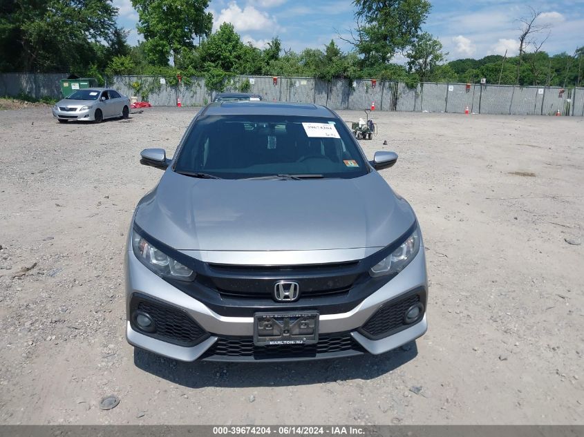 2018 Honda Civic Ex VIN: SHHFK7H5XJU400680 Lot: 39674204