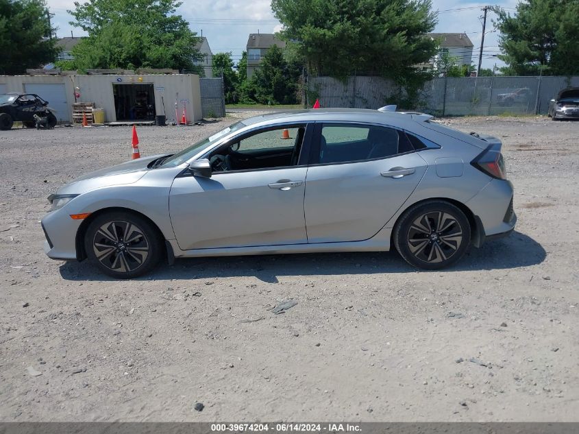 2018 Honda Civic Ex VIN: SHHFK7H5XJU400680 Lot: 39674204