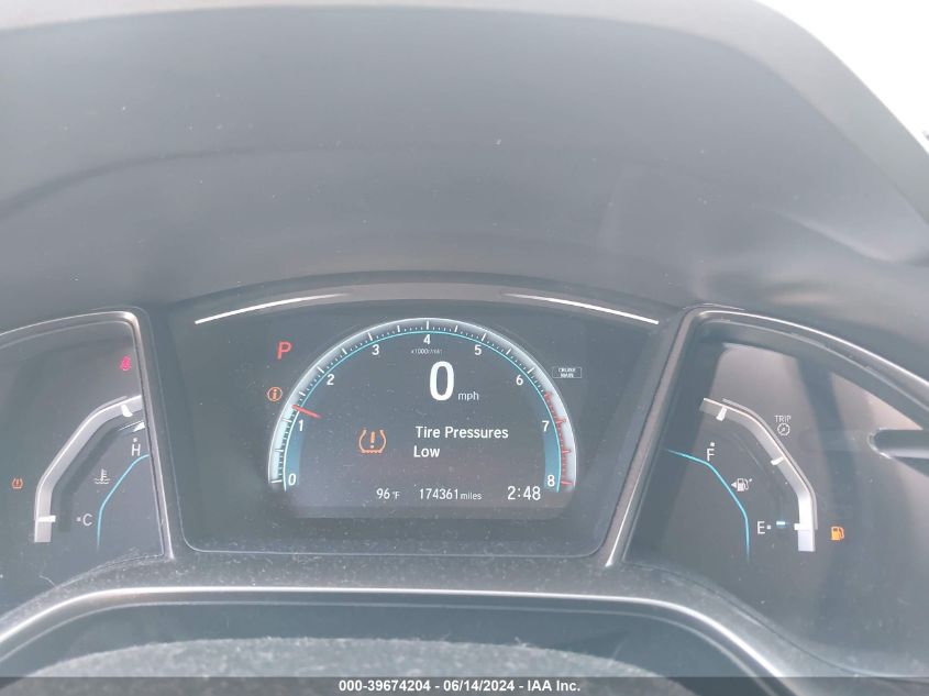 2018 Honda Civic Ex VIN: SHHFK7H5XJU400680 Lot: 39674204