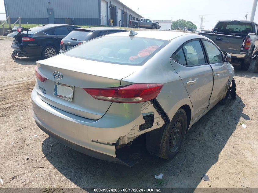VIN 5NPD74LF1HH163727 2017 HYUNDAI ELANTRA SE