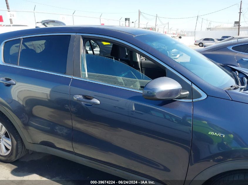 2018 Kia Sportage Lx VIN: KNDPMCAC8J7312301 Lot: 39674224