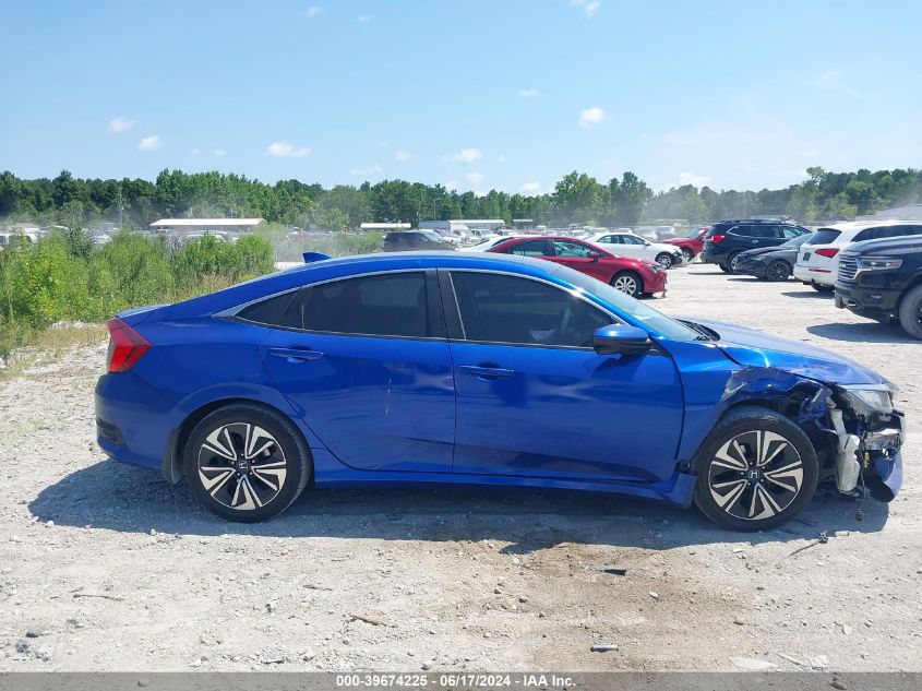 2018 Honda Civic Ex-T VIN: JHMFC1F3XJX008672 Lot: 39674225