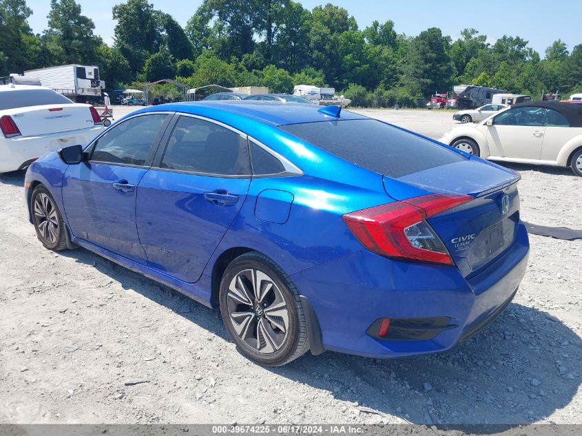 2018 Honda Civic Ex-T VIN: JHMFC1F3XJX008672 Lot: 39674225