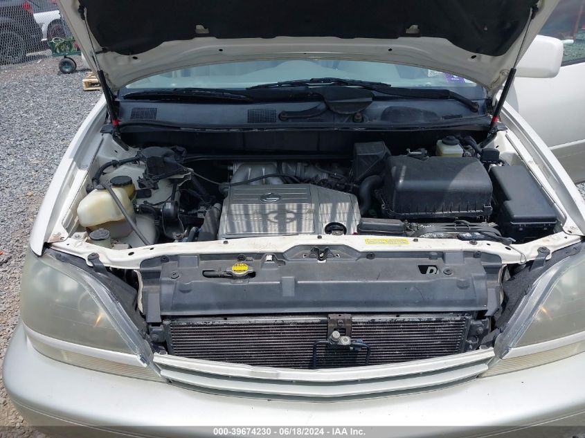 2000 Lexus Rx 300 VIN: JT6GF10U9Y0077426 Lot: 39674230