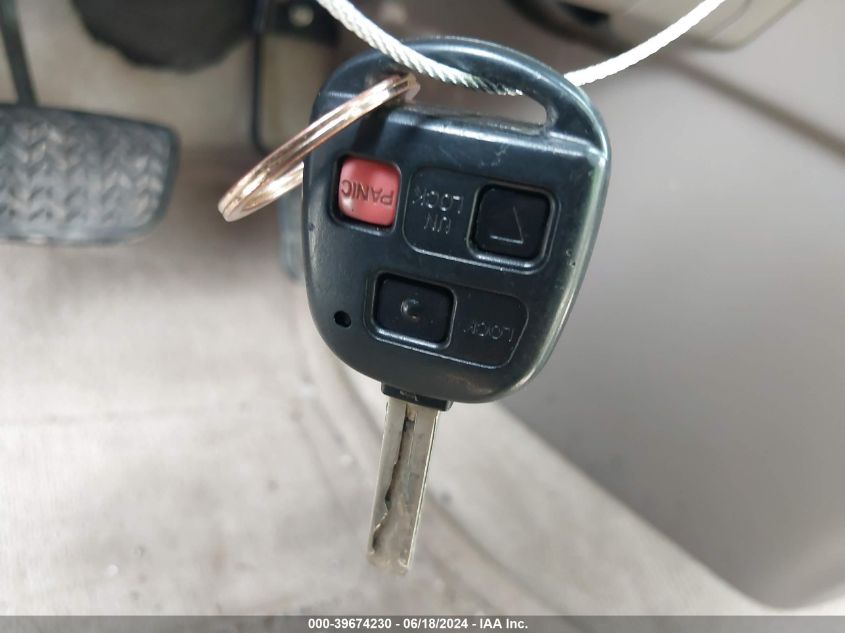 2000 Lexus Rx 300 VIN: JT6GF10U9Y0077426 Lot: 39674230