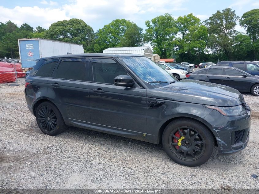 2018 Land Rover Range Rover Sport Hse Dynamic VIN: SALWV2SV1JA806692 Lot: 39674237