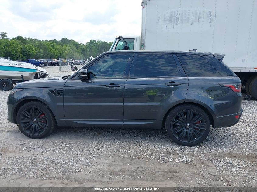 2018 Land Rover Range Rover Sport Hse Dynamic VIN: SALWV2SV1JA806692 Lot: 39674237