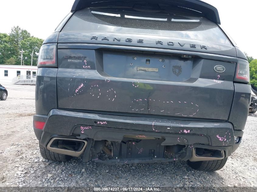 2018 Land Rover Range Rover Sport Hse Dynamic VIN: SALWV2SV1JA806692 Lot: 39674237