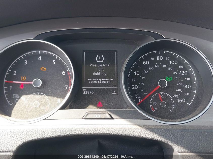 2016 VOLKSWAGEN GOLF SPORTWAGEN TSI S 4-DOOR - 3VWC17AU9GM500778