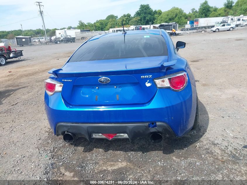 2013 Subaru Brz Limited VIN: JF1ZCAC13D2601802 Lot: 39674251