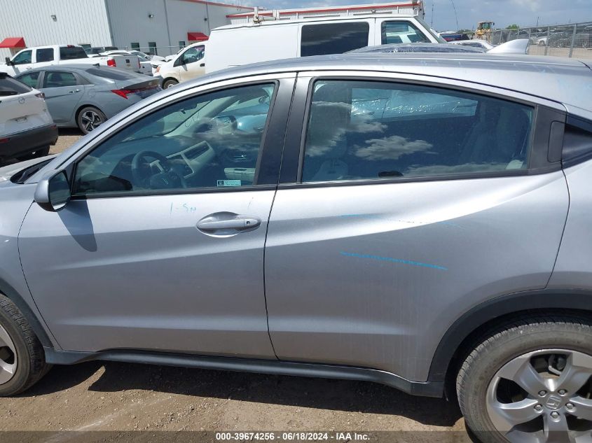 2021 Honda Hr-V Awd Lx VIN: 3CZRU6H35MM756997 Lot: 39674256