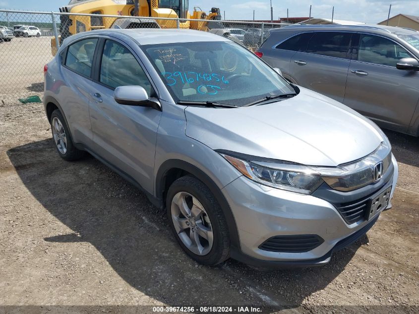 2021 Honda Hr-V Awd Lx VIN: 3CZRU6H35MM756997 Lot: 39674256