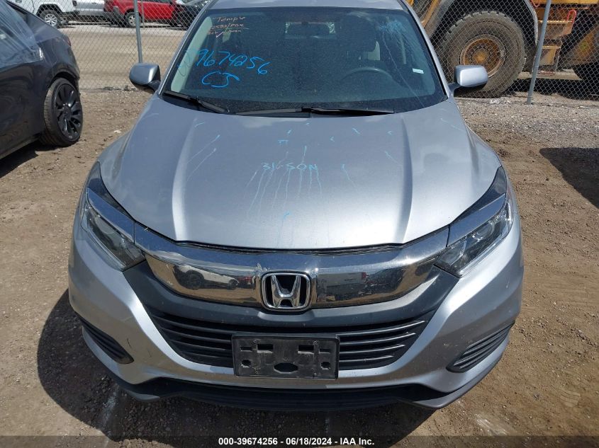 2021 Honda Hr-V Awd Lx VIN: 3CZRU6H35MM756997 Lot: 39674256