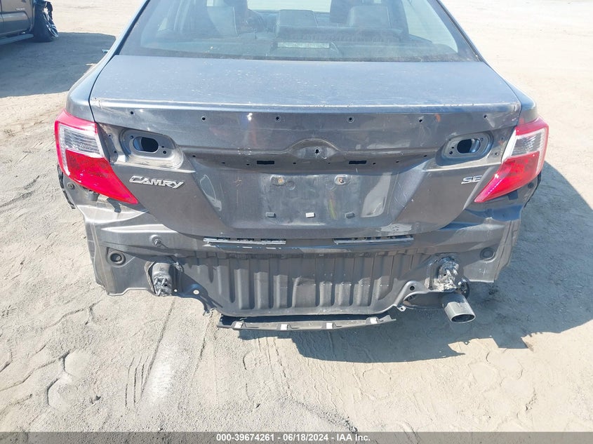 2013 Toyota Camry Se VIN: 4T1BF1FK1DU216052 Lot: 39674261