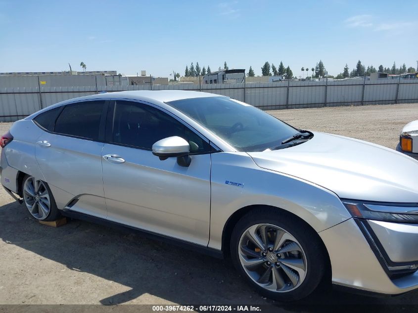 2018 Honda Clarity Plug-In Hybrid Touring VIN: JHMZC5F31JC019071 Lot: 39674262