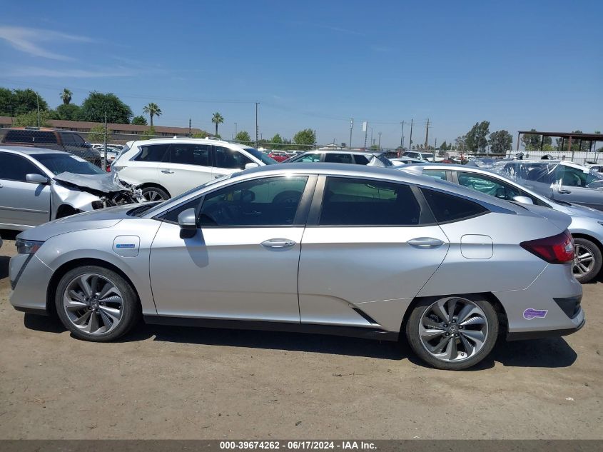 2018 Honda Clarity Plug-In Hybrid Touring VIN: JHMZC5F31JC019071 Lot: 39674262