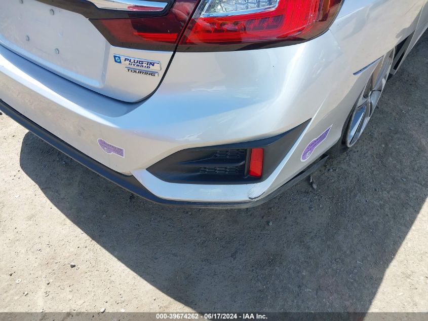 2018 Honda Clarity Plug-In Hybrid Touring VIN: JHMZC5F31JC019071 Lot: 39674262