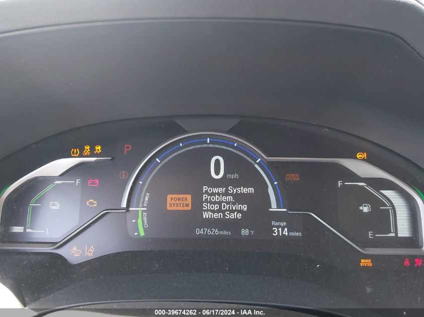 2018 Honda Clarity Plug-In Hybrid Touring VIN: JHMZC5F31JC019071 Lot: 39674262