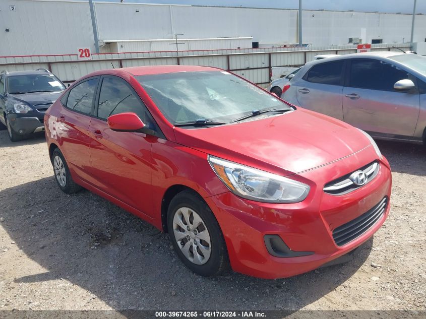 2016 Hyundai Accent Se VIN: KMHCT4AE4GU989229 Lot: 39674265