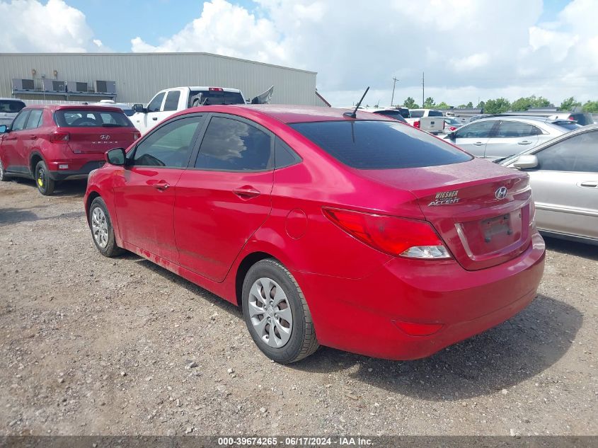 2016 Hyundai Accent Se VIN: KMHCT4AE4GU989229 Lot: 39674265